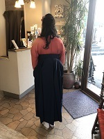 本八幡美容室　ヘアシック　アップ　セット　早朝OK　卒業式　着付け　袴　編み込み
