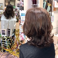 本八幡美容室 市川市美容室ヘアシック デジタルパーマ 簡単