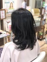 本八幡美容室 市川市美容室ヘアシック デジタルパーマ 簡単